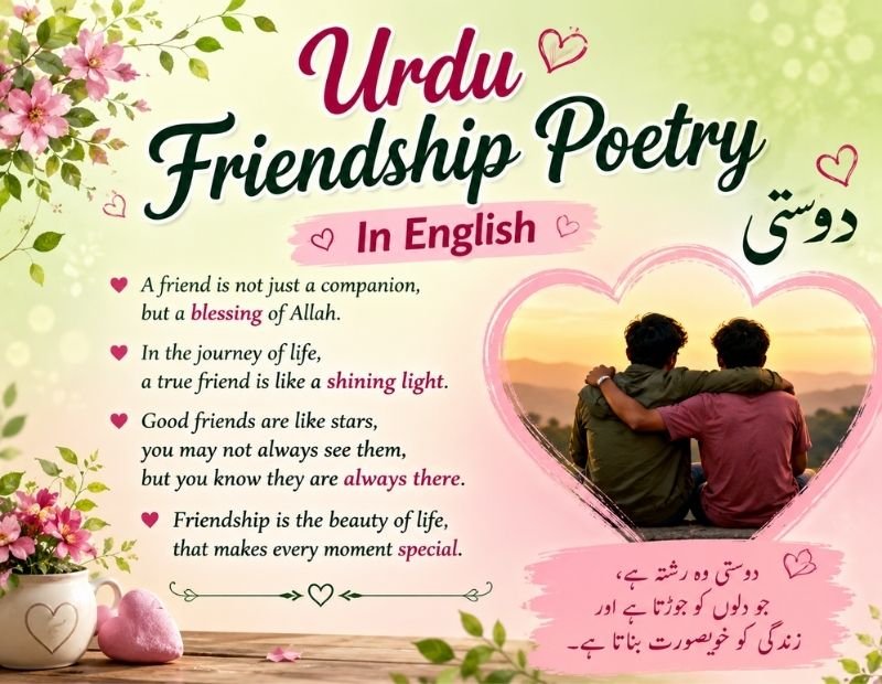 Urdu Friendship Poetry