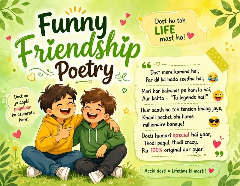 Urdu Friendship Poetry