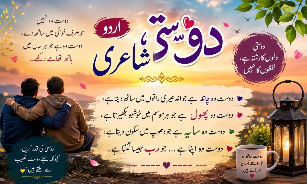 Urdu Friendship Poetry