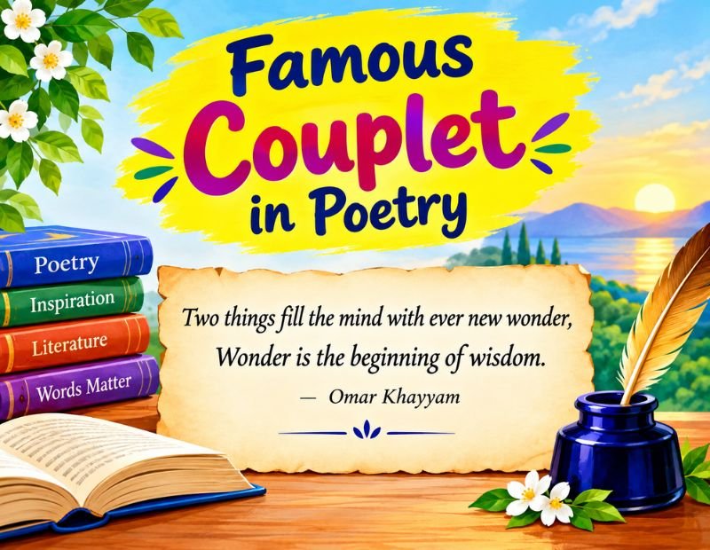 Couplet In Poetry