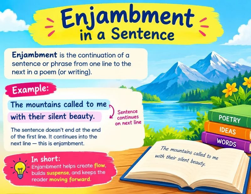 Enjambment in Poetry