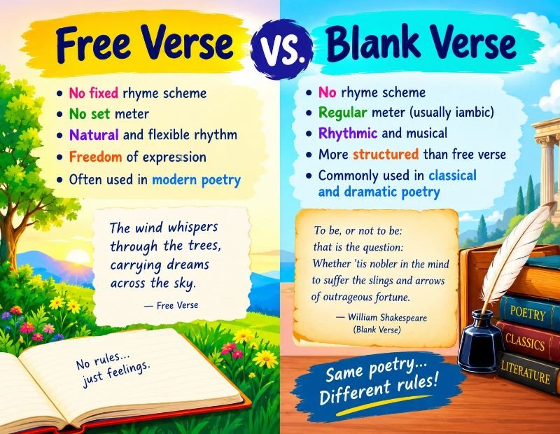 Free Verse In Poetry