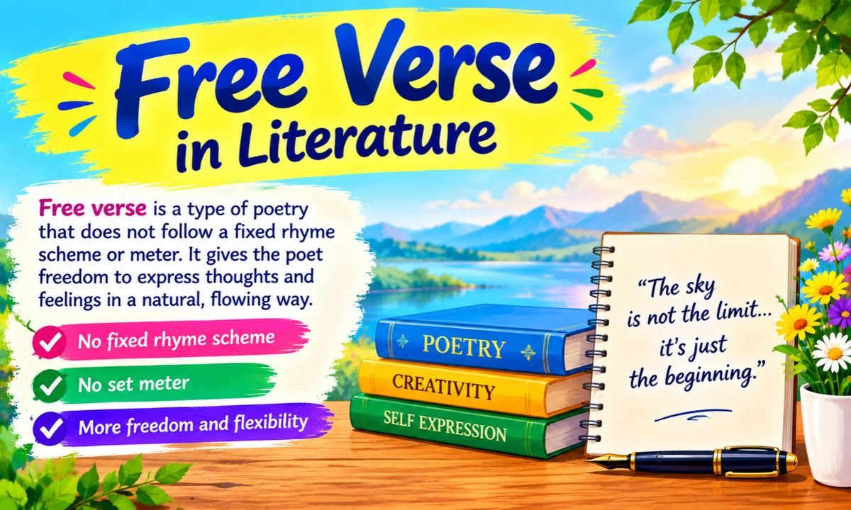 Free Verse In Poetry