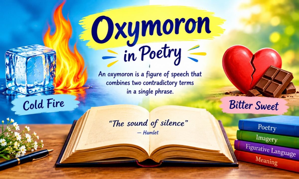 Oxymoron In Poetry