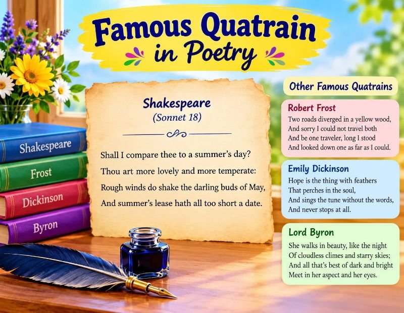 Quatrain In Poetry