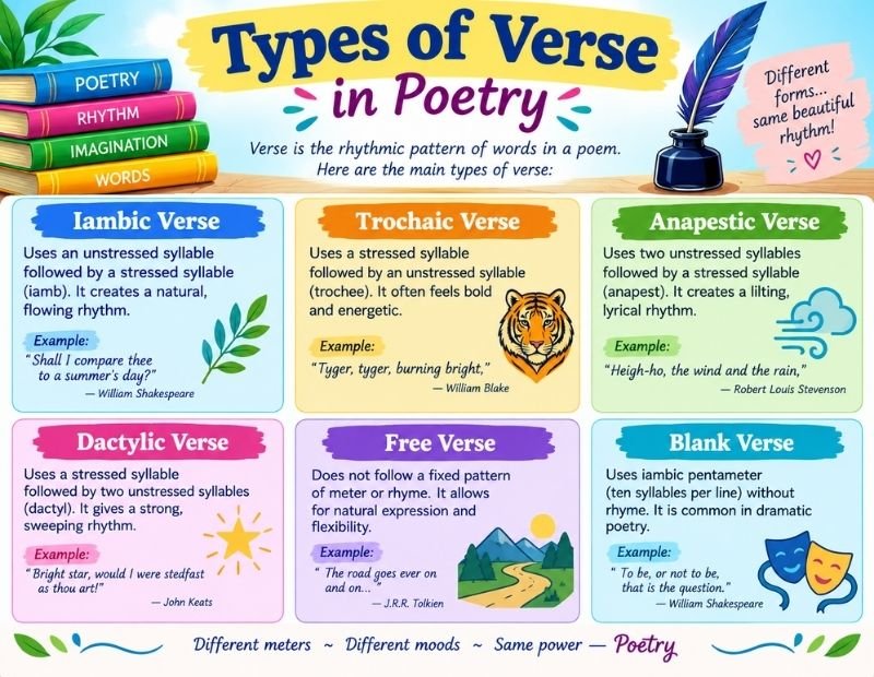 Verse In Poetry 