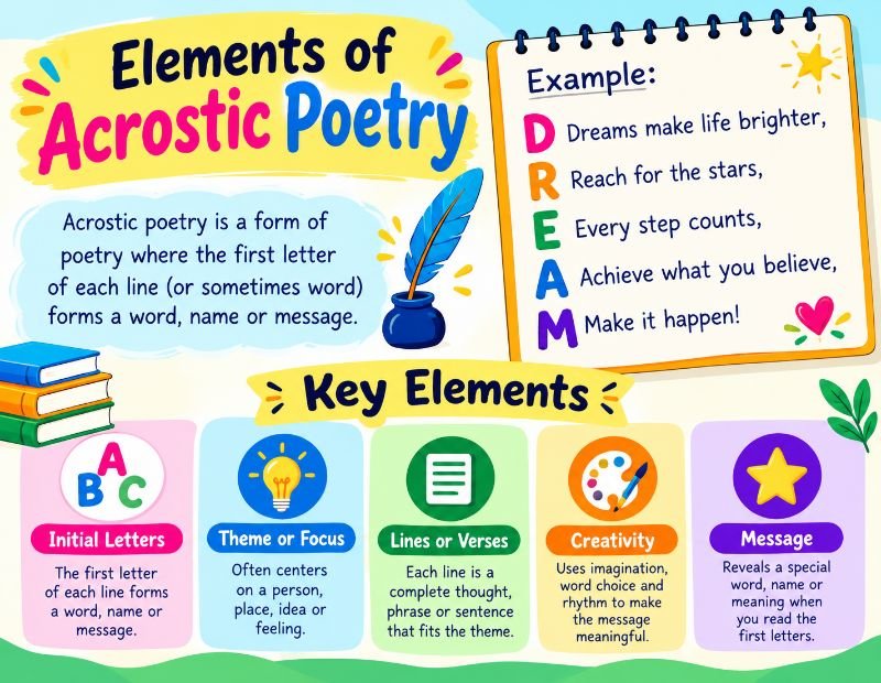 Acrostic Poetry 