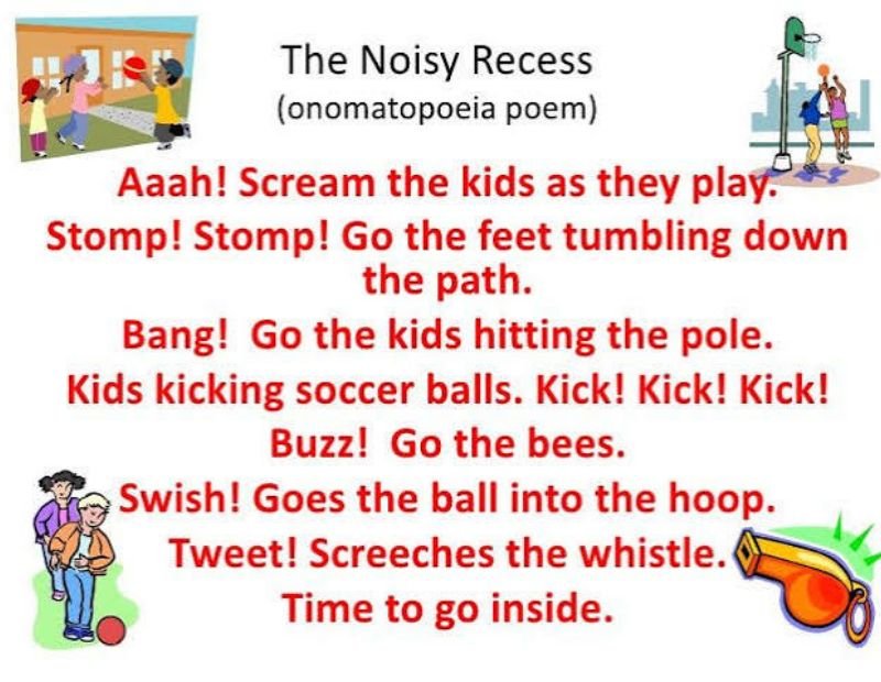 Onomatopoeia in Poetry 